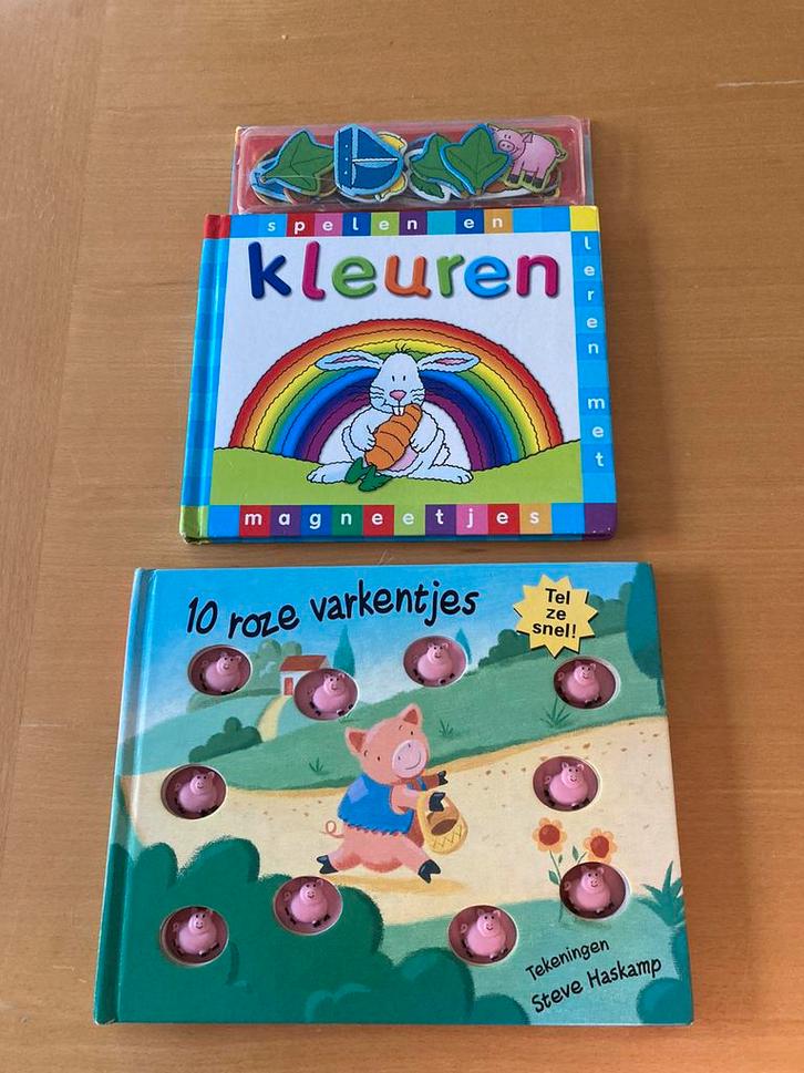 2 toffe boeken om spelenderwijs te leren, Boeken, Kinderboeken | Jeugd | onder 10 jaar, Zo goed als nieuw, Ophalen