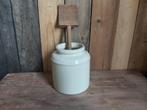 Mooie oude mosterd pot in zachte cremekleur Bornier Belgium, Antiek en Kunst, Antiek | Keramiek en Aardewerk, Ophalen of Verzenden