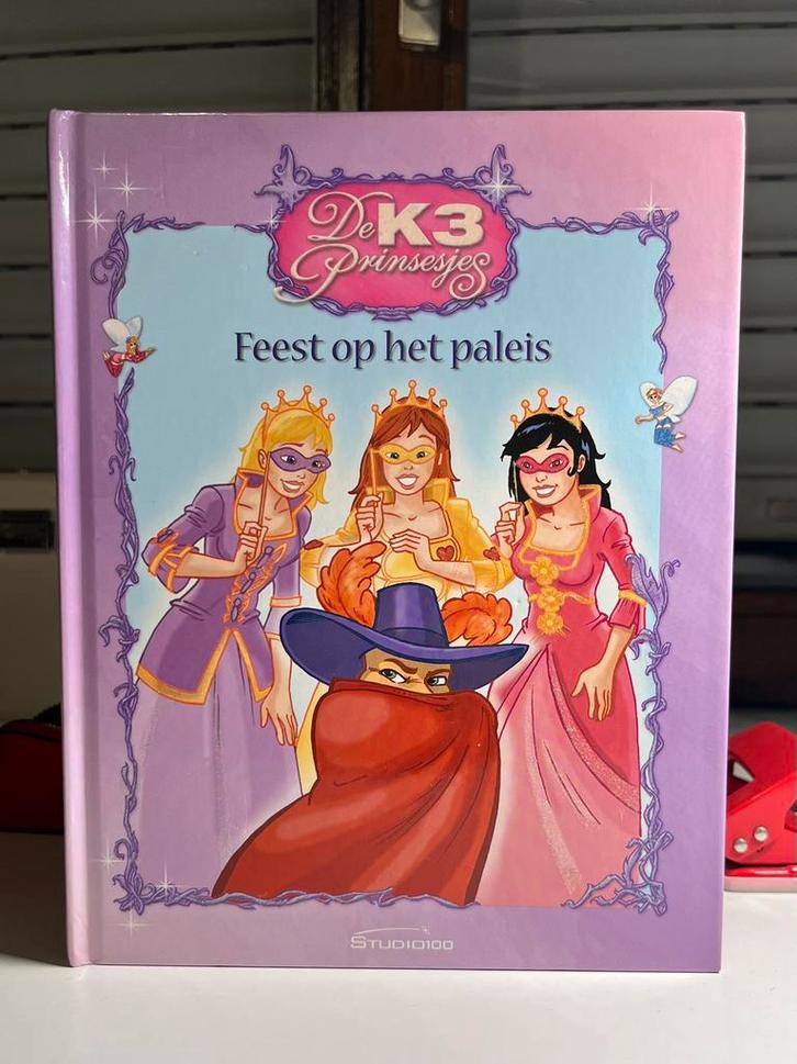 K3 boekje met Kathleen: De prinsesjes “Feest op het paleis”, Boeken, Sprookjes en Fabels, Zo goed als nieuw, Ophalen of Verzenden
