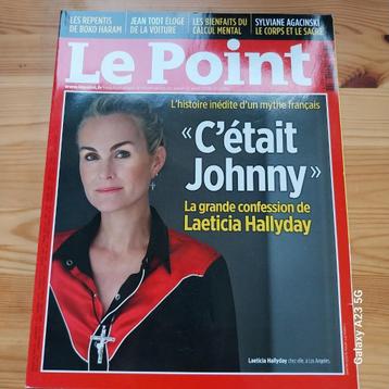 Tijdschrift „Le Point - Het was Johnny” 12 april 2018 - NIEU beschikbaar voor biedingen