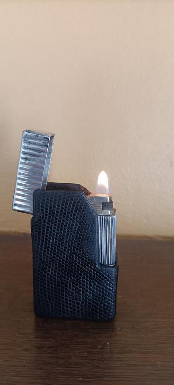 Briquet Dupont argent, Envoi, Utilisé, Briquet