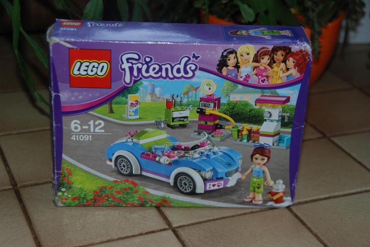 LEGO Friends Mia's cabriolet sportwagen - 41091, Kinderen en Baby's, Speelgoed | Duplo en Lego, Zo goed als nieuw, Lego, Complete set