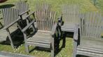 Houten tuinstoelen, Ophalen, Gebruikt, Hout