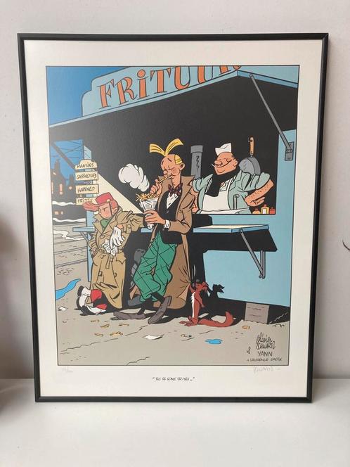 Exclusieve Poster Robbedoes / Limited edition, Verzamelen, Stripfiguren, Nieuw, Ophalen