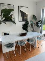 Harry Bertoia stoelen, Maison & Meubles, Chaises, Enlèvement, Comme neuf, Bleu, Quatre