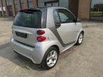Smart For TWO 2014  1.0 essence Airco GPS 70000km, Automaat, Bedrijf, 5 deurs, Zilver of Grijs