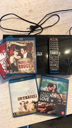 Lecteur DVD BLU-RAY + 4 films sur disque Blu-Ray, TV, Hi-fi & Vidéo, Lecteurs DVD, Enlèvement, Utilisé, Lecteur DVD, Samsung