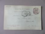 briefkaart Monaco Bruxelles 1902 Armand Dethier Esperantist, Verzenden, Briefkaart