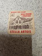 Oud Bierviltje expo 58 stella Artois, Verzamelen, Ophalen of Verzenden, Gebruikt, Stella Artois