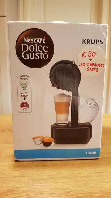 Krups Nescafé Dolce Gusto Lumio ZWART /ZGAN beschikbaar voor biedingen