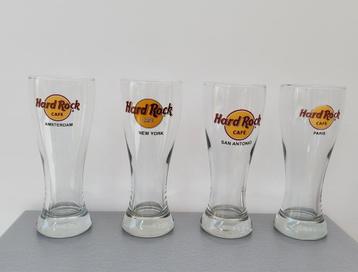 Hard Rock bierglazen  beschikbaar voor biedingen