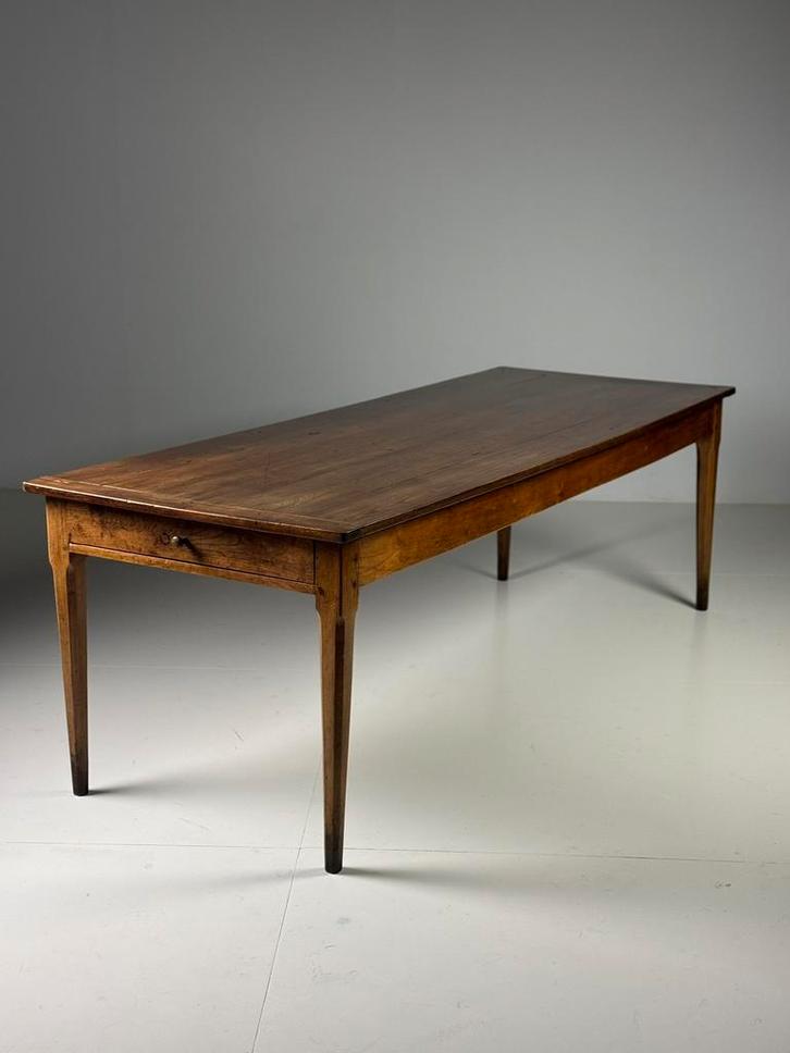Franse eettafel 247cm antiek, Antiek en Kunst, Antiek | Meubels | Tafels, Ophalen