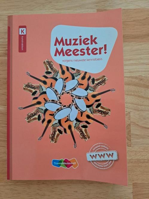 Rinze van der Lei - Muziek Meester!, Boeken, Schoolboeken, Zo goed als nieuw, Muziek, Ophalen of Verzenden