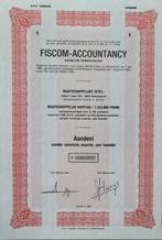 Fiscom Accountancy AFV -  Nieuwpoort - 1990, Ophalen of Verzenden, 1970 tot heden, Aandeel