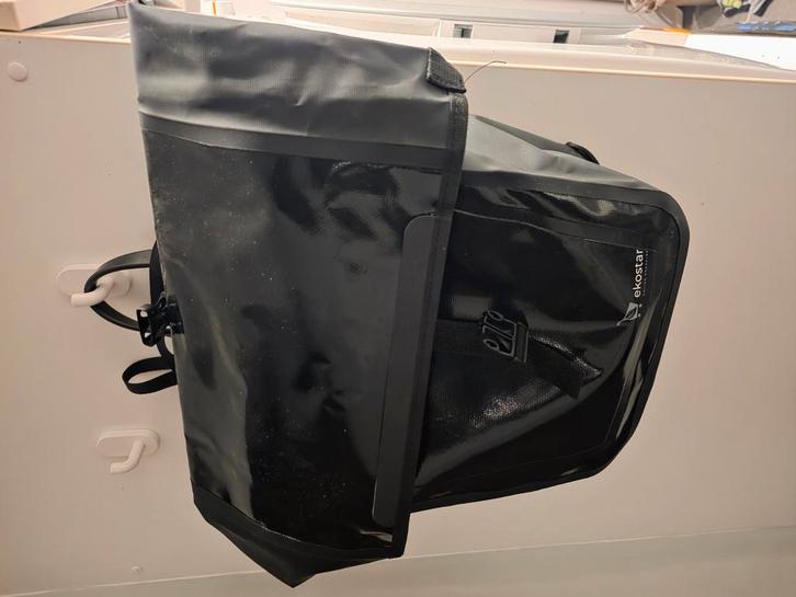 Ekostar fiets tas zwart, Fietsen en Brommers, Fietsaccessoires | Fietstassen, Zo goed als nieuw, Ophalen