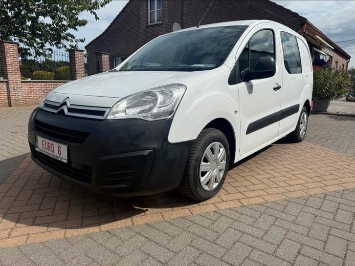 Citroen Berlingo 3 zit, Auto's, Bestelwagens en Lichte vracht, Bedrijf, Te koop, Schuifdeur, Citroën, Diesel, Euro 6, 5 deurs