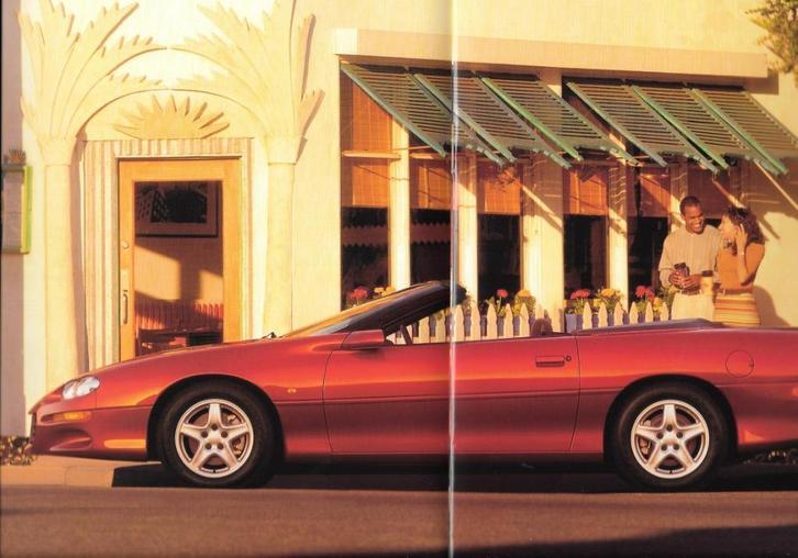 CHEVROLET CAMARO 1998, Boeken, Auto's | Folders en Tijdschriften, Zo goed als nieuw, Chevrolet, Ophalen of Verzenden