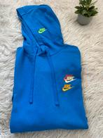 Nike hoodie blauw maat L, Ophalen, Maat 52/54 (L), Blauw, Nike