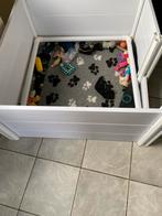 Werpbox wit 98x98x46, Ophalen, Minder dan 65 cm, Hondenhok, Zo goed als nieuw