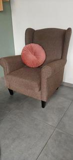 Landelijk zetel  met kussen, Huis en Inrichting, Fauteuils, Ophalen, Gebruikt