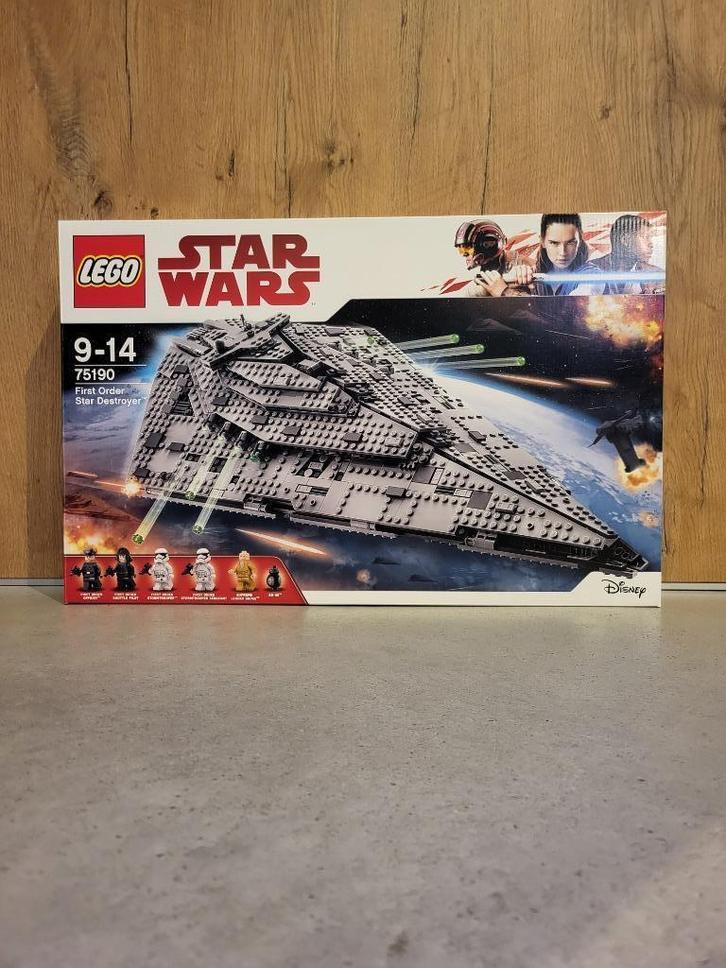 LEGO Star Wars 75190 – First Order Star Destroyer, Kinderen en Baby's, Speelgoed | Duplo en Lego, Zo goed als nieuw, Lego, Complete set
