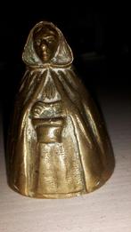 Bronzen bel - vrouw met cape 15€, Antiek en Kunst, Brons, Ophalen