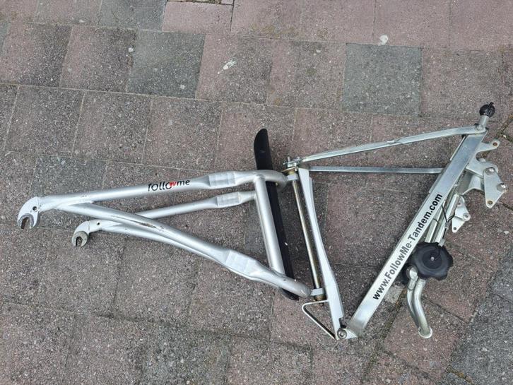 Followme tandem, Fietsen en Brommers, Fietsaccessoires | Aanhangwagens en Karren, Zo goed als nieuw, Aanhangfiets, Ophalen