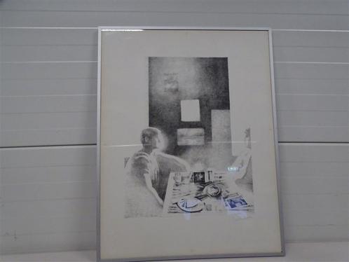 A5261 Walter Nobber - Het samen zijn voor de middag, Antiek en Kunst, Kunst | Tekeningen en Fotografie, Ophalen of Verzenden