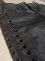 Zwarte jeans Liu Jo, zwarte studs opzij/maat xs/s of 26, Gedragen, Ophalen of Verzenden, Liu Jo, W27 (confectie 34) of kleiner