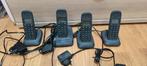 4 vaste telefoons, Telecommunicatie, Vaste telefoons | Handsets en Draadloos, Ophalen of Verzenden, Zo goed als nieuw