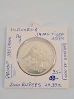 Indonesie 2000 rupees1974 AG OPLAGE 18.000, Postzegels en Munten, Postzegels | Europa | Spanje, Ophalen of Verzenden