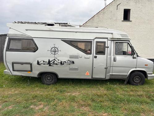 Oldtimer Fiat Ducato 2.5D voor op maak, motor stuk., Caravans en Kamperen, Mobilhomes, Particulier, tot en met 4, Half-integraal