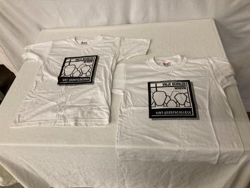 2 nieuwe T-shirts Sint-Jozefscollege (broederschool) Wervik, Verzamelen, Kleding en Patronen, Nieuw, Shirt, Ophalen of Verzenden