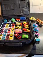 Etui met 30 autotjes ,tractor,kamion,opwindbare autotjes, Ophalen of Verzenden, Gebruikt