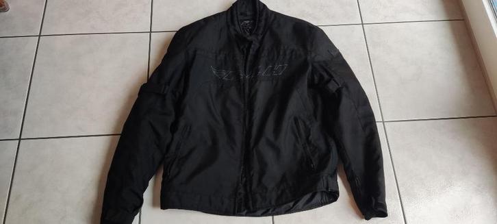 Motor jacket BLH - textiel - zwart, Motoren, Kleding | Motorkleding, Jas | textiel, Heren, Tweedehands, Ophalen