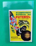 Panini Mexico 70 Poster Brasil IV Worldchampion 1950, Verzamelen, Sportartikelen en Voetbal, Ophalen of Verzenden, Zo goed als nieuw