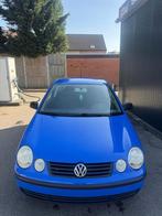 2003 Volkswagen Polo Benzine Airco Bluetooth km:119950, Auto's, Zwart, Blauw, Particulier, Euro 4