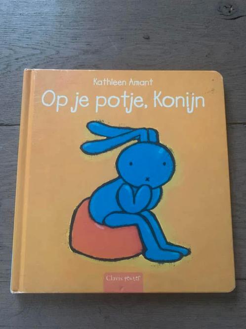 Kathleen Amant - Op je potje, Konijn, Boeken, Kinderboeken | Baby's en Peuters, Zo goed als nieuw, Ophalen