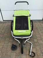Croozer kid for 2 fietskar, Ophalen, Gebruikt, Opvouwbaar, Croozer