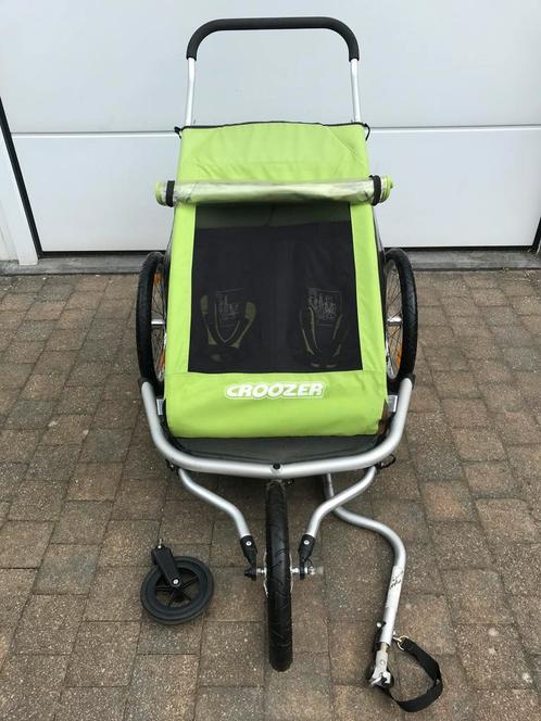 Croozer kid for 2 fietskar, Fietsen en Brommers, Fietsaccessoires | Aanhangwagens en Karren, Gebruikt, Kinderkar, 40 tot 60 kg