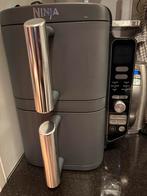 Airfryer Ninja 2 tiroirs, 4 compartiments, Elektronische apparatuur, Airfryers, Ophalen, Zo goed als nieuw