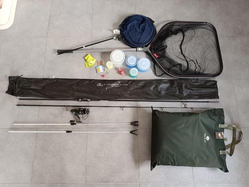 Complete karperset - zo goed als nieuw, Watersport en Boten, Hengelsport | Karpervissen, Zo goed als nieuw, Complete set, Ophalen