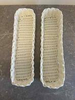 Gevlochten mandje, Kunststof, Mand, Nieuw, Ophalen of Verzenden