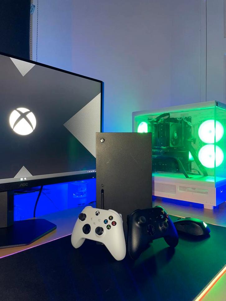 Xbox series X 1TB + 2 controllers/oplader + headset, Games en Spelcomputers, Spelcomputers | Xbox | Accessoires, Xbox Series X