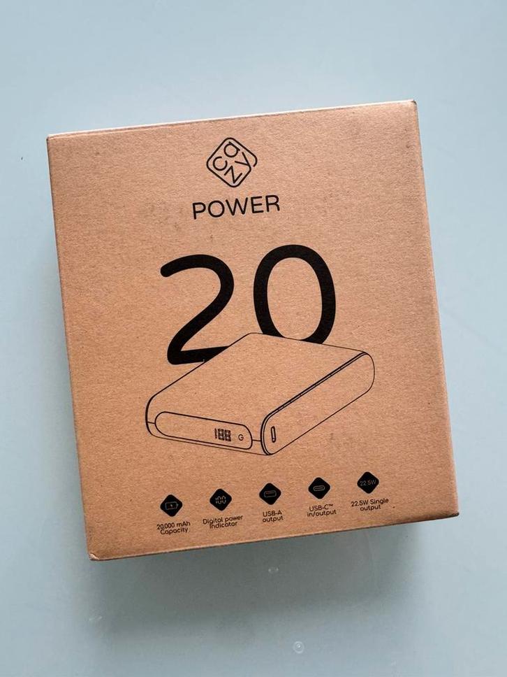 Cazy power 20 powerbank, Telecommunicatie, Mobiele telefoons | Batterijen en Accu's, Zo goed als nieuw, Apple iPhone, Ophalen