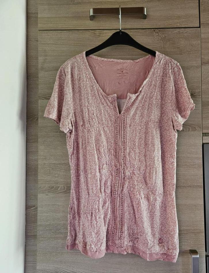 Blouse Tom Tailor taille L rose neuve, Kleding | Dames, Blouses en Tunieken, Nieuw, Maat 38/40 (M), Roze, Ophalen of Verzenden