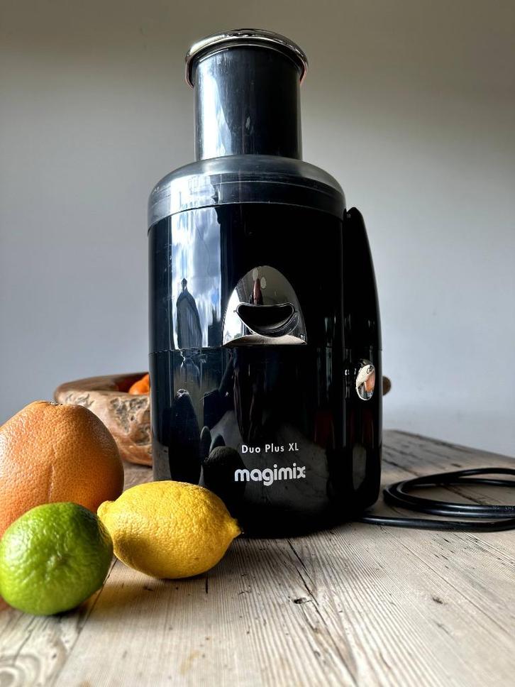 Sapcentrifuge - Magimix Duo Plus XL zwart, Elektronische apparatuur, Keukenmixers, Nieuw, 1 tot 2 liter, 1 snelheid, Vaatwasserbestendig