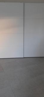 Witte kleerkast,modern, als nieuw, Huis en Inrichting, Kasten | Kleerkasten, Ophalen, Zo goed als nieuw
