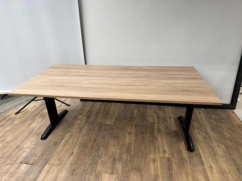 Vergadertafel Work 200 x 100 zwart, Doe-het-zelf en Bouw, Deuren en Vliegenramen, Gebruikt, Hout, Metaal, Ophalen