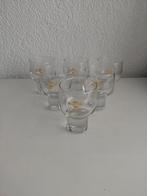 6 glazen martini, Ophalen of Verzenden